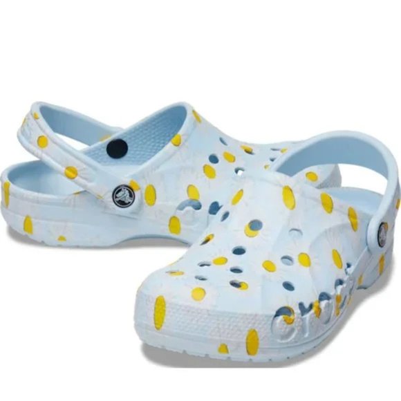 NEW CROCS Custom Bling Baya Seasonal Floral Bedazzled Rhinestones & Pearl Clog - Picture 11 of 12